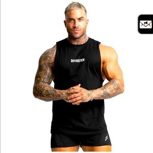 Do You Even Workout black Tank Top Muscle T shirt